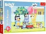 TREFL Puzzle Šťastný svět Bluey 100 dílků