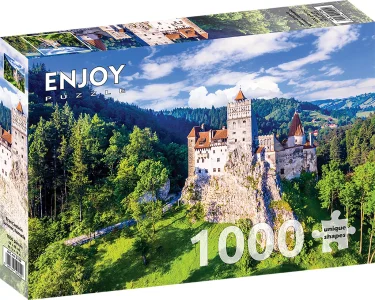 Puzzle Branský hrad v létě, Rumunsko 1000 dílků