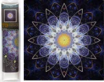 NORIMPEX Diamantové malování 7D Modrá mandala 30x30cm