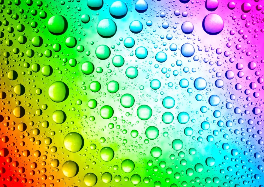 ENJOY Puzzle Duhový deštík 1000 dílků