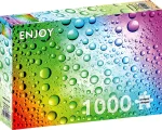 ENJOY Puzzle Duhový deštík 1000 dílků