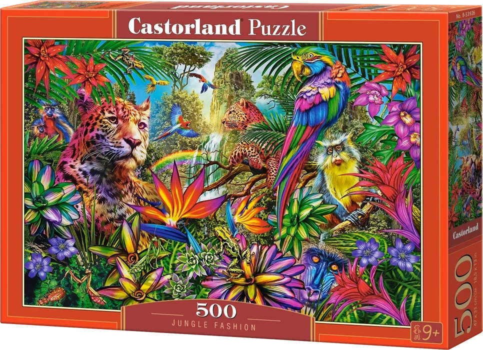 Puzzle Móda Džungle 500 Dílů