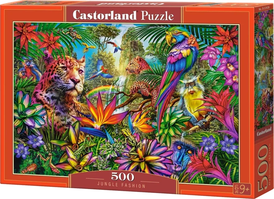 CASTORLAND Puzzle Móda džungle 500 dílků