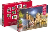 CHERRY PAZZI Puzzle Kouzelný Krakow 500 dílků