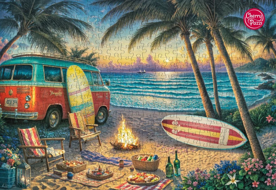 Cherry Pazzi Puzzle Život v dodávce 500 dílků