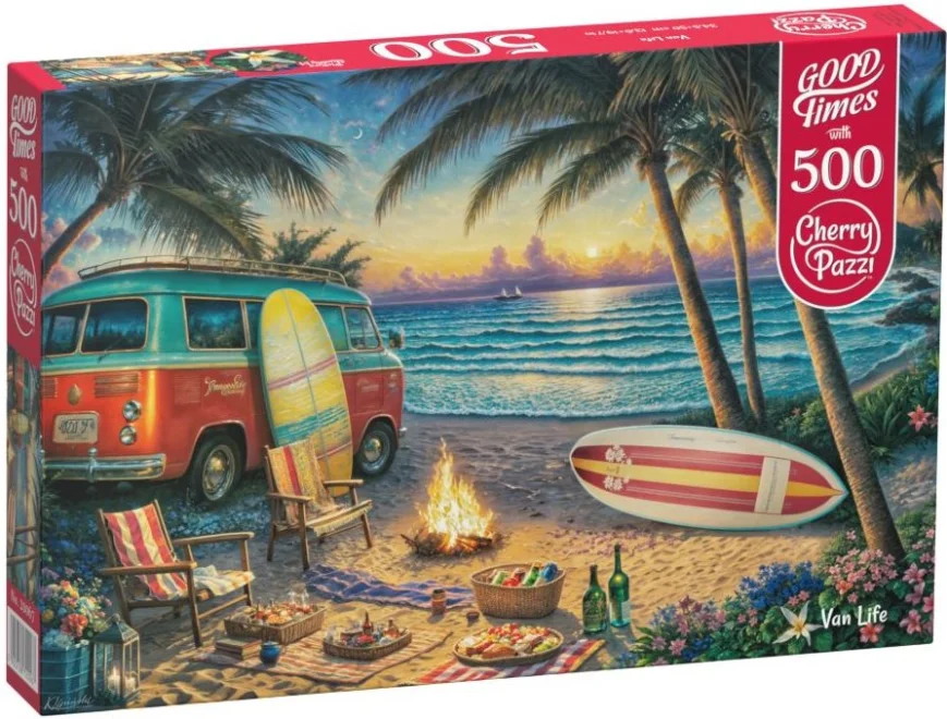 Cherry Pazzi Puzzle Život v dodávce 500 dílků