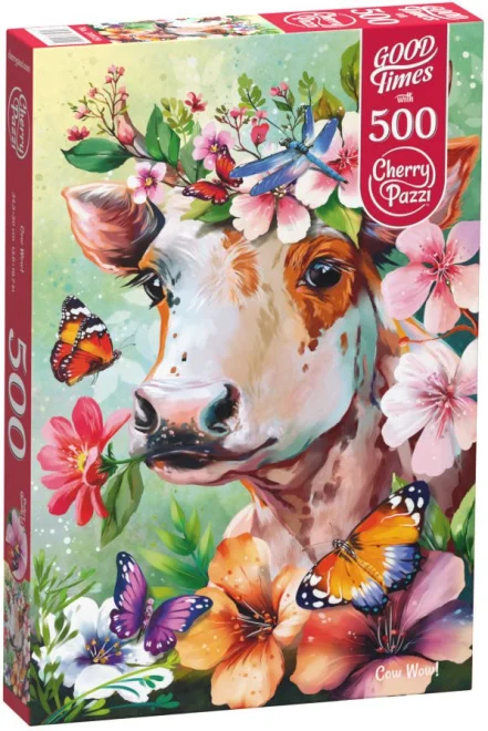 CHERRY PAZZI Puzzle Páni, kráva! 500 dílků
