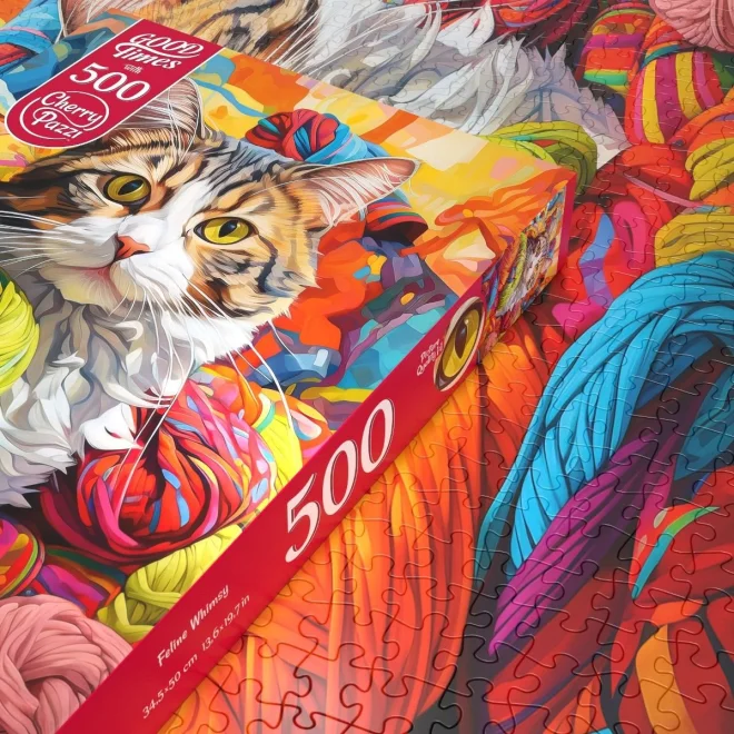 Cherry Pazzi Puzzle Kočičí rozmar 500 dílků