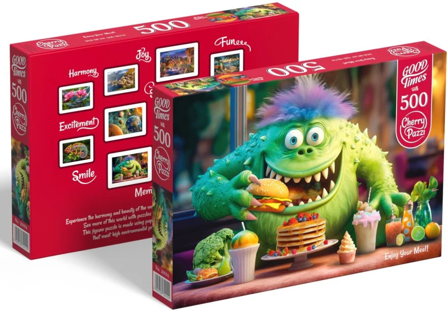 CHERRY PAZZI Puzzle Užij si oběd! 500 dílků