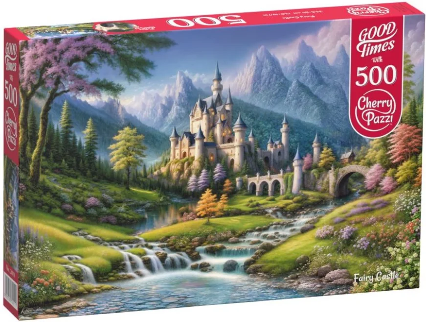 CHERRY PAZZI Puzzle Pohádkový hrad 500 dílků