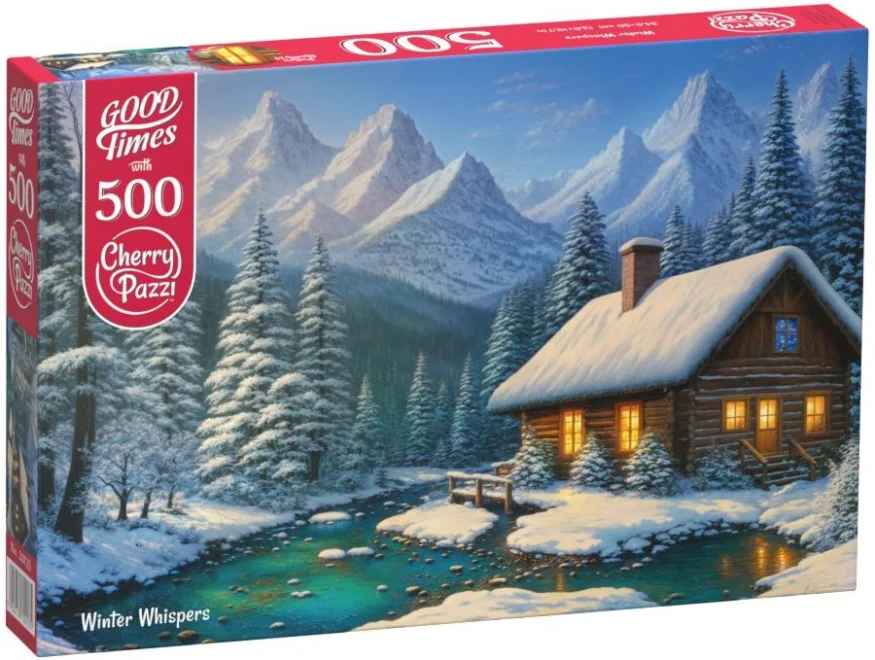 CHERRY PAZZI Puzzle Zimní šepot 500 dílků