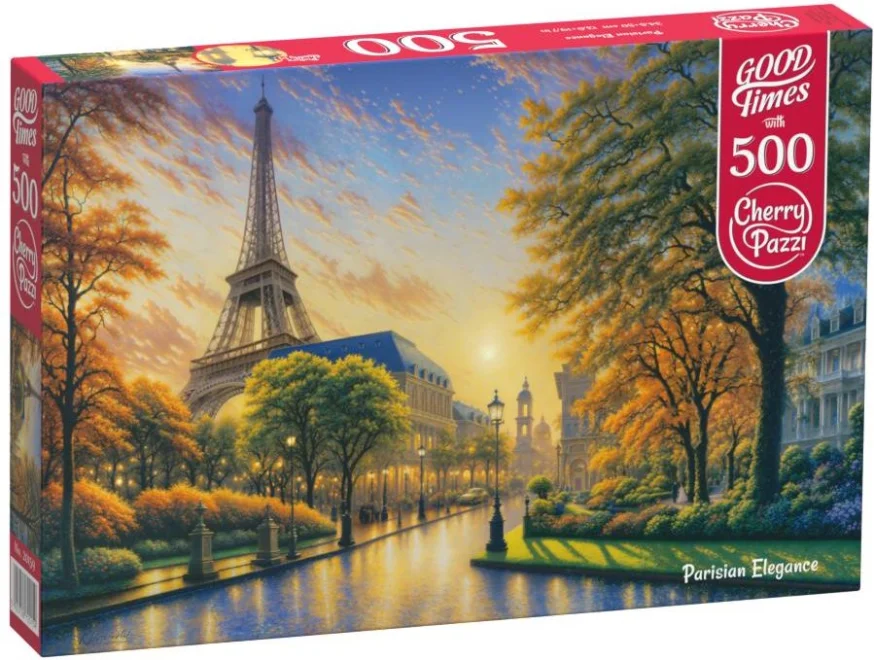 CHERRY PAZZI Puzzle Pařížská elegance 500 dílků