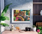 CHERRY PAZZI Puzzle Odpočívající leopard 500 dílků