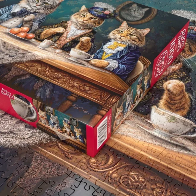 CHERRY PAZZI Puzzle Čajový dýchánek 1000 dílků