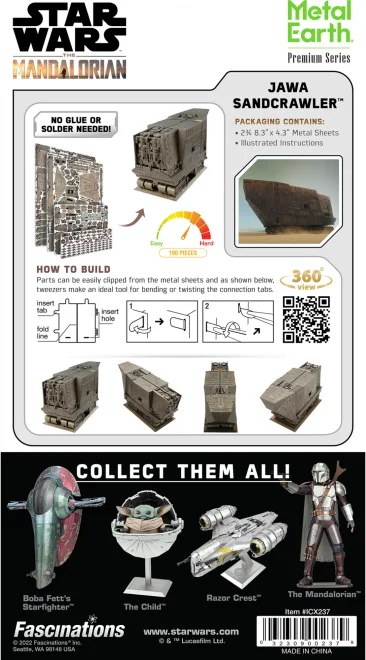 METAL EARTH 3D puzzle Premium Series: Star Wars Jawa Sandcrawler
