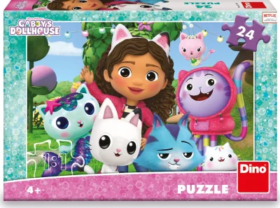 Puzzle Gábinin kouzelný domek 24 dílků