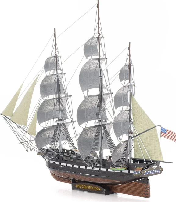 METAL EARTH 3D puzzle Premium Series: Loď USS Constitution