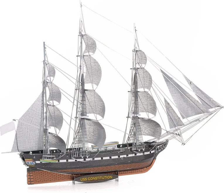METAL EARTH 3D puzzle Premium Series: Loď USS Constitution