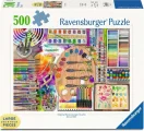 RAVENSBURGER Puzzle Paleta umělce XXL 500 dílků