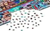 WOODEN CITY Dřevěné puzzle Úžasné království zvířat 4000 dílků