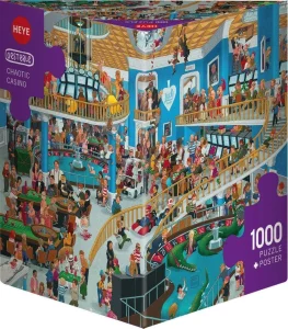 Puzzle Chaotické kasino 1000 dílků