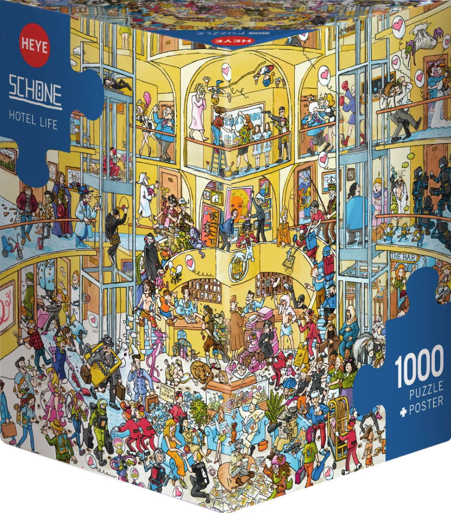 Hotel Life Puzzle 1000 Teile