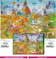 Heye Puzzle Cartoon Classics: Idylka u pole 1000 dílků