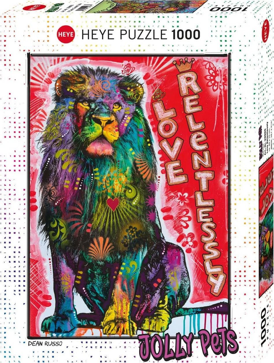 Heye Puzzle Jolly Pets: Vytrvalá láska 1000 dílků