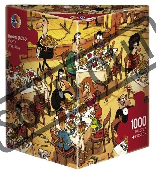 HEYE Puzzle Italské těstoviny 1000 dílků