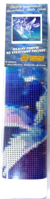 NORIMPEX Diamantové malování Pegas 40x30cm