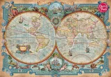 CHERRY PAZZI Puzzle Mapa světa: Velké objevy 2000 dílků