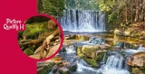 CHERRY PAZZI Puzzle Lesní kaskáda 2000 dílků