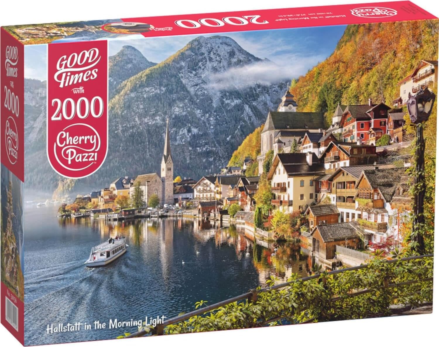 CHERRY PAZZI Puzzle Halštat v ranním světle 2000 dílků