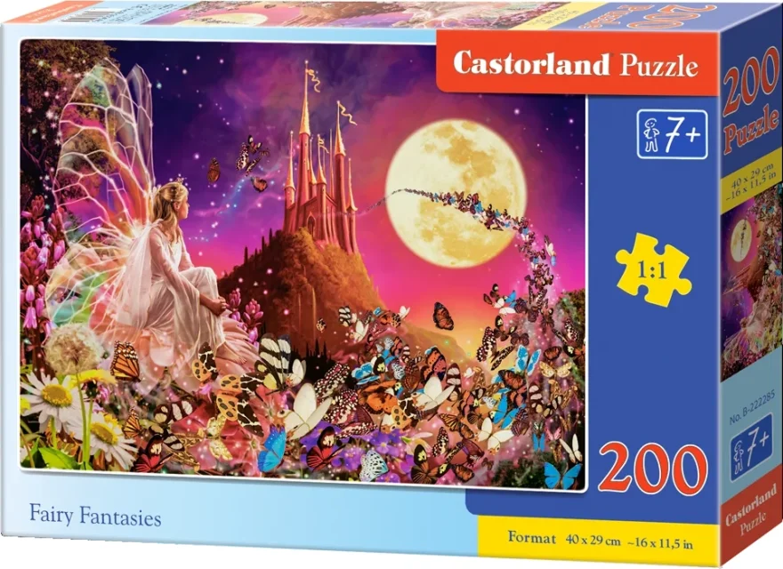 CASTORLAND Puzzle Pohádková fantazie 200 dílků