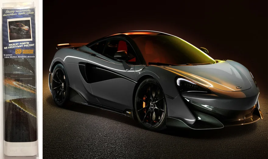 NORIMPEX Diamantové malování McLaren 600LT 40x30cm