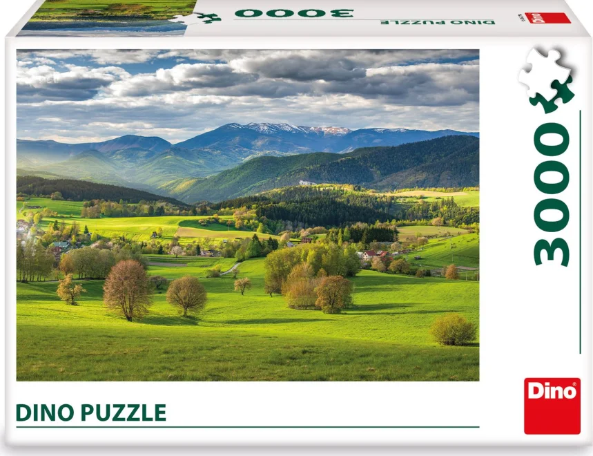 DINO Puzzle Jaro nad Povrazníkem 3000 dílků