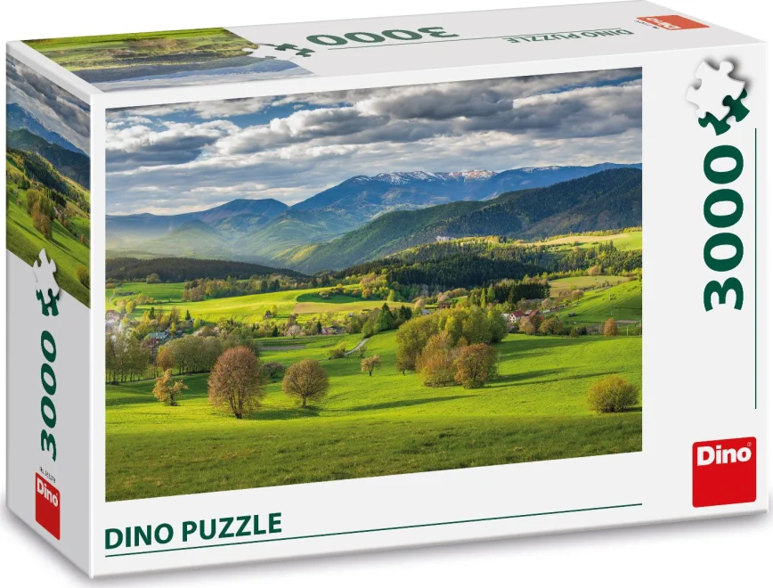 DINO Puzzle Jaro nad Povrazníkem 3000 dílků