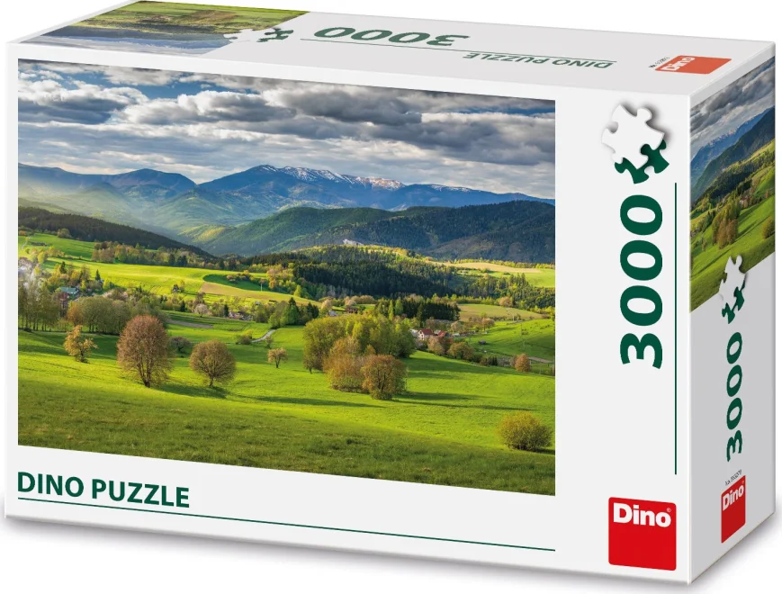 DINO Puzzle Jaro nad Povrazníkem 3000 dílků