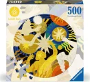 RAVENSBURGER Kulaté puzzle Little Sun: Zapojení se 500 dílků