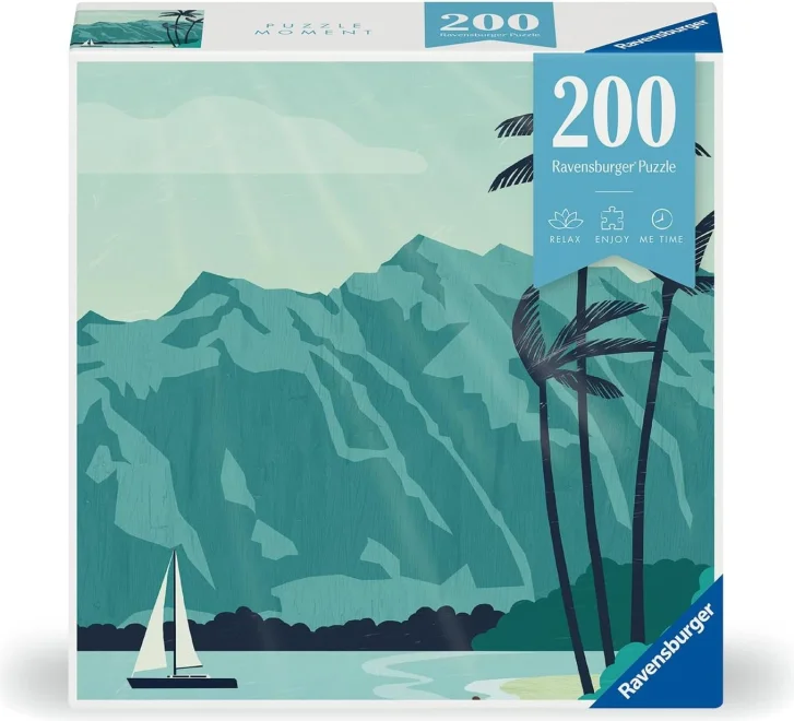 Puzzle Ravensburger 200 dílků Moment: Havaj