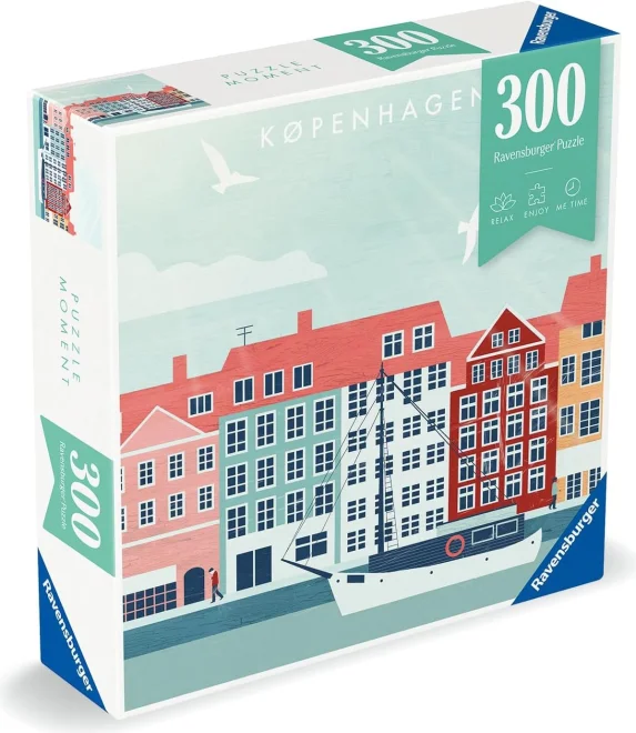 Puzzle Ravensburger 300 dílků Moment: Kodaň