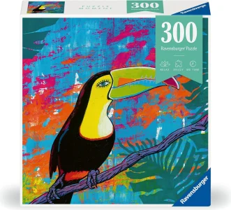 Puzzle Ravensburger 300 dílků Moment: Kouzelný tukan