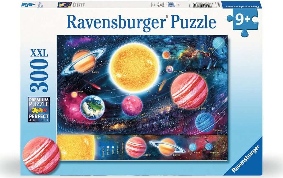 RAVENSBURGER Puzzle Sluneční soustava XXL 300 dílků