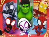 Ravensburger Puzzle Spidey a jeho úžasní přátelé 4v1 (12, 16, 20, 24 dílků)