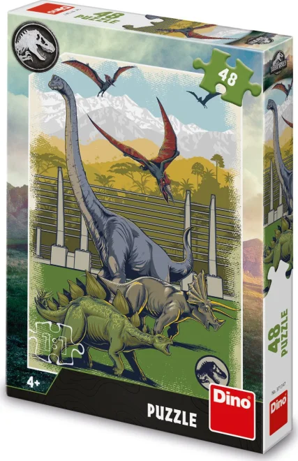 DINO Puzzle Jurský svět 48 dílků