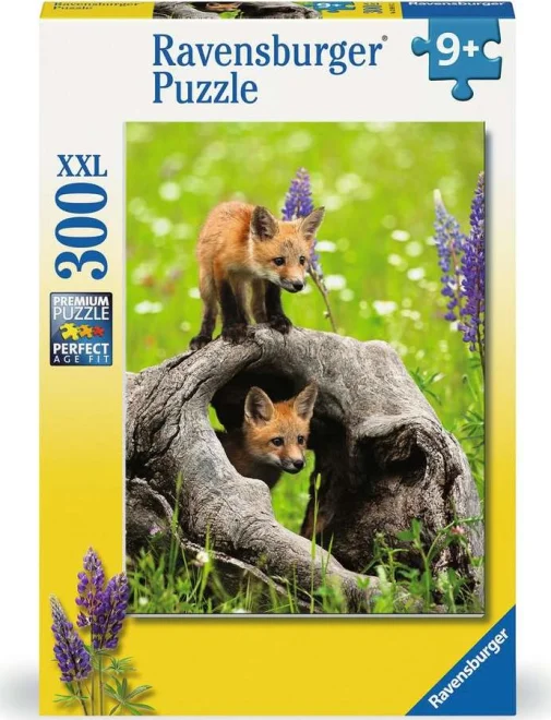 RAVENSBURGER Puzzle Zvědavé lišky XXL 300 dílků