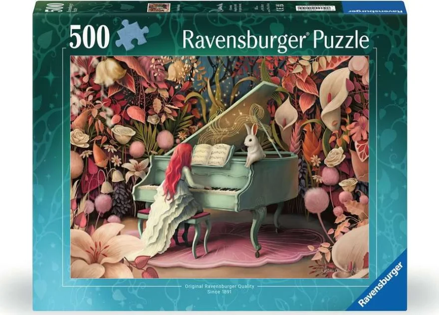 RAVENSBURGER Puzzle Králíčkův recitál 500 dílků