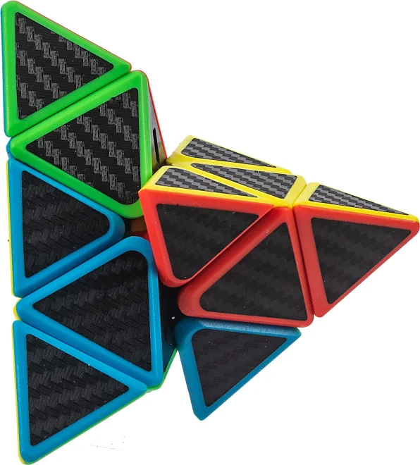 JIEHUI CUBE Hlavolam ve tvaru pyramidy 3x3