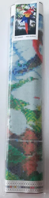 NORIMPEX Diamantové malování Barevní papoušci 80x40cm