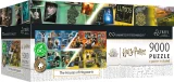 Trefl Puzzle UFT Harry Potter: Bradavické koleje 9000 dílků